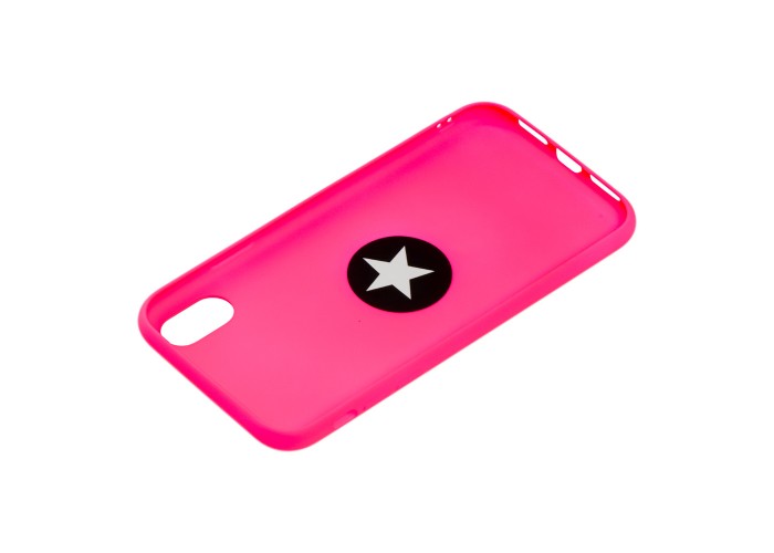Чехол для iPhone X / Xs ColorRing розовый