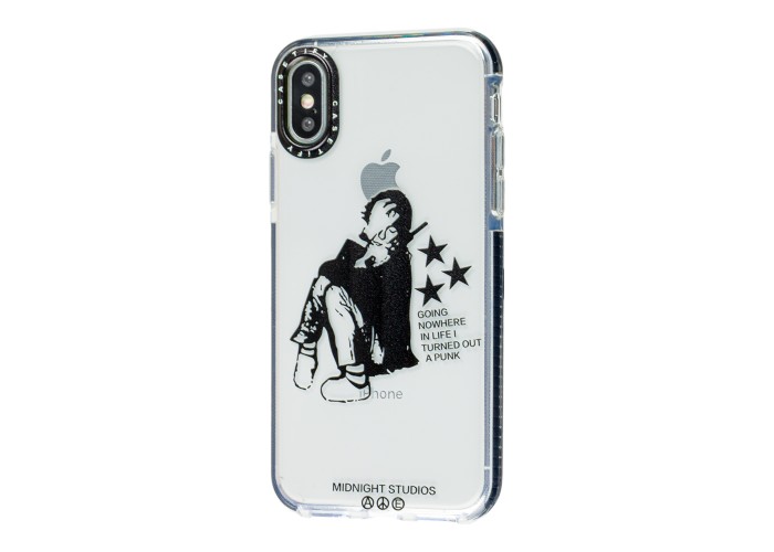 Чехол для iPhone X / Xs Tify i turned out a punk