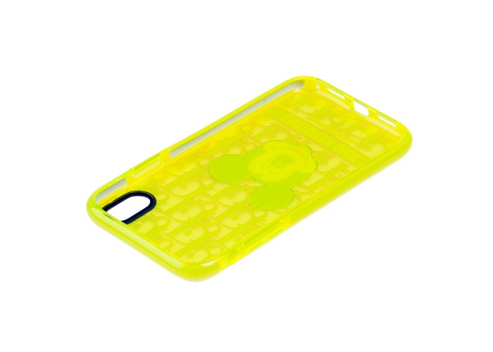 Чехол для iPhone Xr Neon print Микки Маус CD