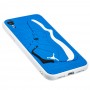Чехол для iPhone Xr Sneakers Brand jordan синий / белый