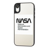 Чехол для iPhone Xr Tify Mirror Nasa зеркально-белый