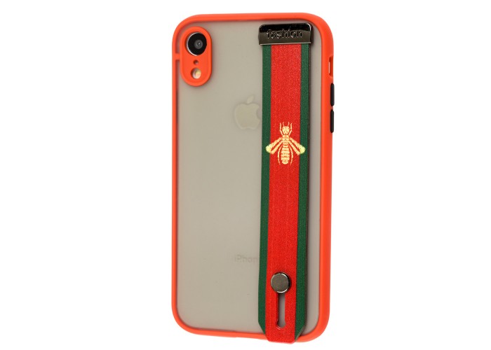 Чехол для iPhone Xr WristBand G V красный