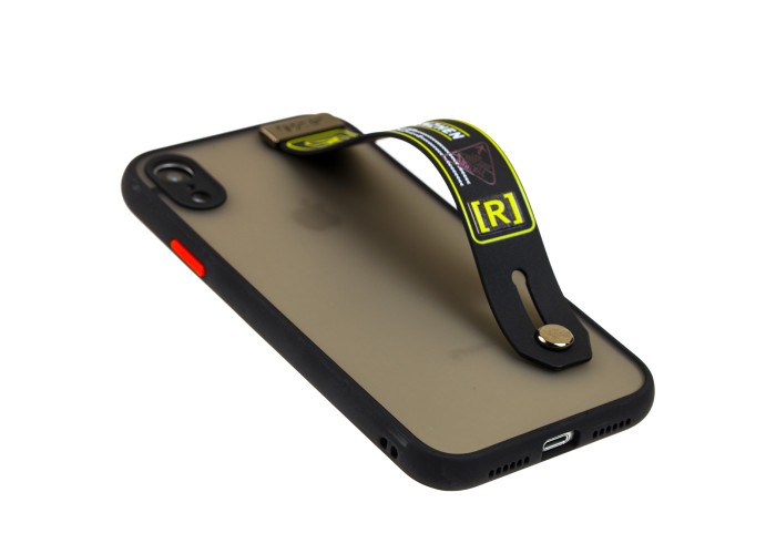 Чехол для iPhone Xr WristBand shenzhen черный