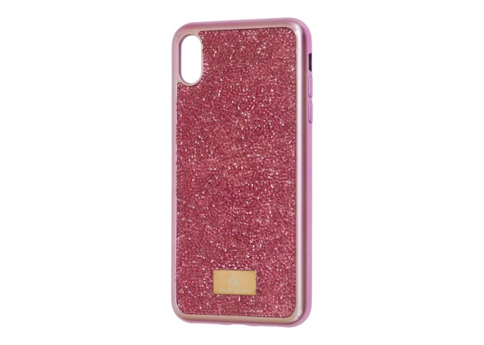 Чехол для iPhone Xs Max Bling World розовый