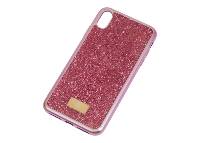 Чехол для iPhone Xs Max Bling World розовый