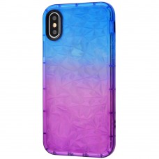 Чехол для iPhone Xs Max Gradient Gelin case сине-сиреневый