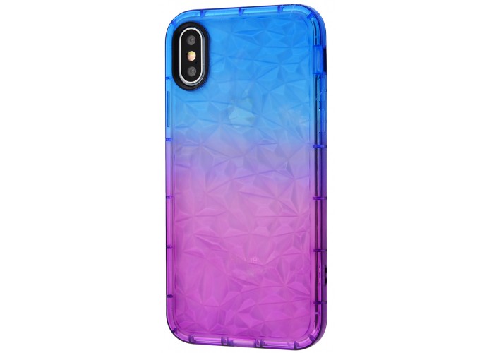 Чехол для iPhone Xs Max Gradient Gelin case сине-сиреневый