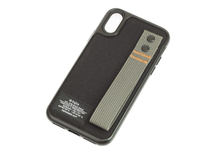 Чехол для iPhone Xs Max Kajsa Straps черный