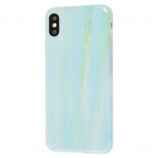 Чехол для iPhone Xs Max Light Mramor case 360 (02)