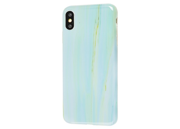 Чехол для iPhone Xs Max Light Mramor case 360 (02)