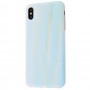 Чехол для iPhone Xs Max Light Mramor case 360 (02)