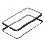 Чехол для iPhone Xs Max Magnetic with glass черный