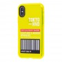 Чехол для iPhone Xs Max Neon print Tokyo