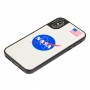 Чехол для iPhone Xs Max Tify Mirror Nasa зеркально-синий