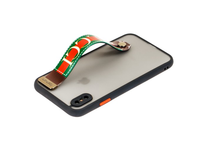 Чехол для iPhone Xs Max WristBand G II черный