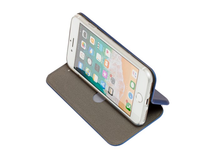 Чехол книжка Premium для iPhone 6 синий