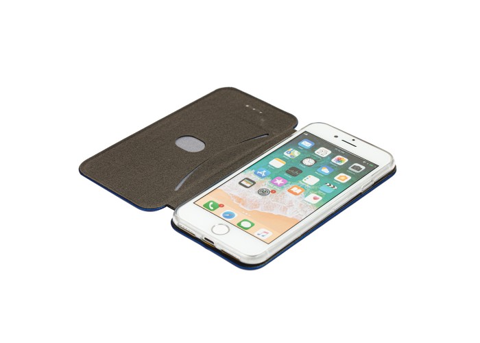 Чехол книжка Premium для iPhone 6 синий