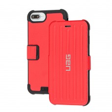 Чехол книжка для iPhone 7 Plus / 8 Plus UAG Metropolis красный