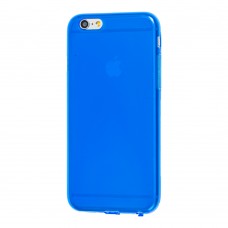 Чехол силиконовый для iPhone 6 синий