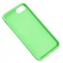 Чехол силиконовый для iPhone 7 / 8  матовый зеленый