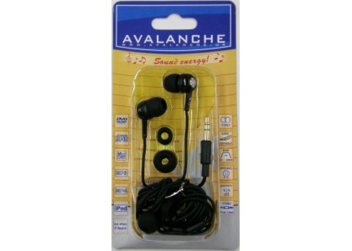 Наушники Avalanche MP3-236 black