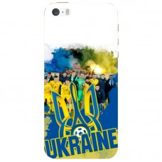 Силиконовый чехол Remax Apple iPhone 5 / 5S Ukraine national team