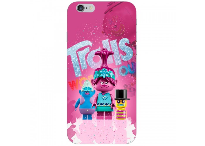 Силиконовый чехол Remax Apple iPhone 6 Plus 5.5 Lego Trolls
