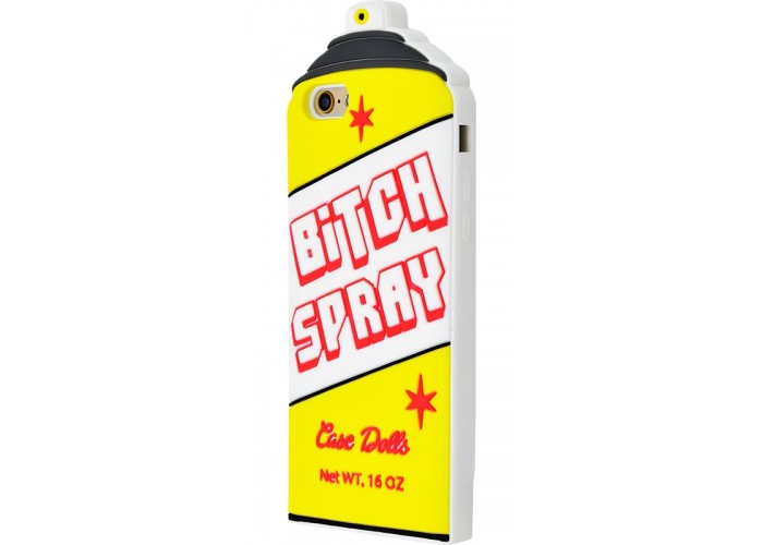 3D чехол Bitch Spray Dolls iPhone 6 желтый