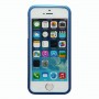 TPU чехол Mercury Jelly Color series для iPhone 5 синий