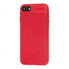 Чехол EasyBear для iPhone 7 / 8 Leather красный