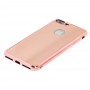 Чехол Glossy Stripe для iPhone 7 Plus / 8 Plus розовый