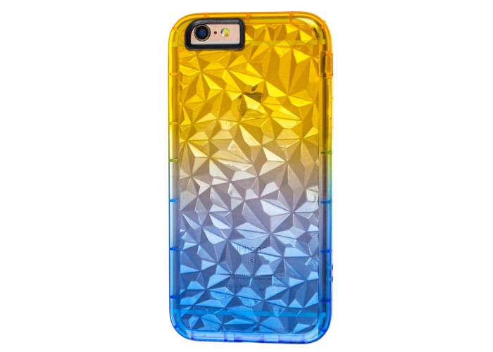 Чехол Gradient Gelin для iPhone 6 желто-синий