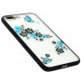 Чехол Luoya Flowers для iPhone 7 Plus / 8 Plus узор бабочки цветочки
