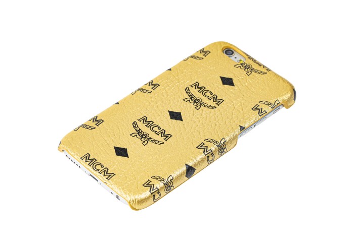 Чехол MCM для iPhone 6 эко кожа золотистый
