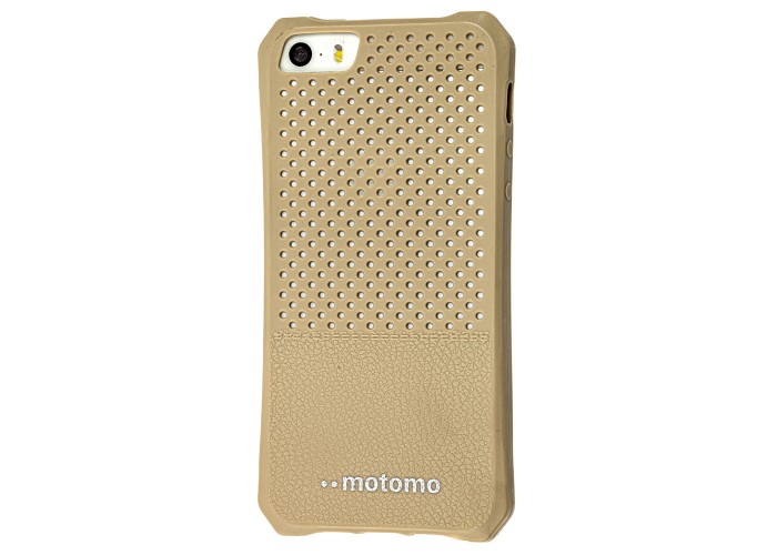 Чехол Motomo для iPhone 5 бежевый
