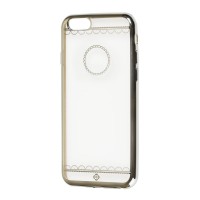 Чехол Totu Electroplating для iPhone 6 серебристый