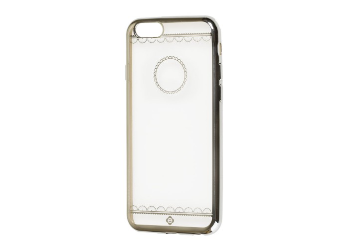 Чехол Totu Electroplating для iPhone 6 серебристый