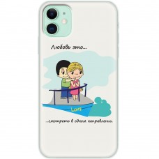 Чехол для iPhone 11 Mixcase для влюбленных 30