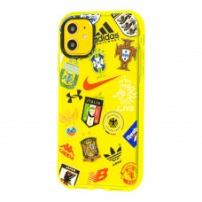 Чехол для iPhone 11 Neon print trade marks