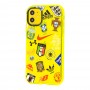 Чехол для iPhone 11 Neon print trade marks