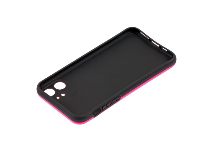 Чехол для iPhone 11 Nice smile popsocket розовый