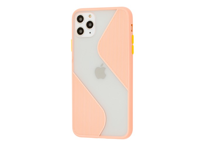 Чехол для iPhone 11 Pro Totu wave розовый