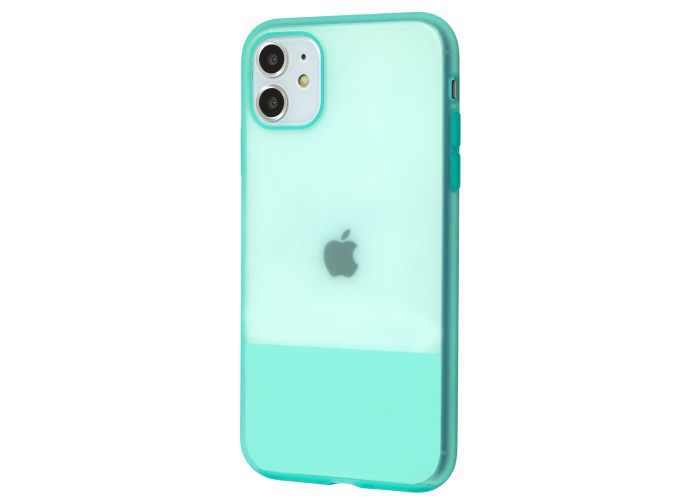 Чехол для iPhone 11 Shadow Slim aquamarine
