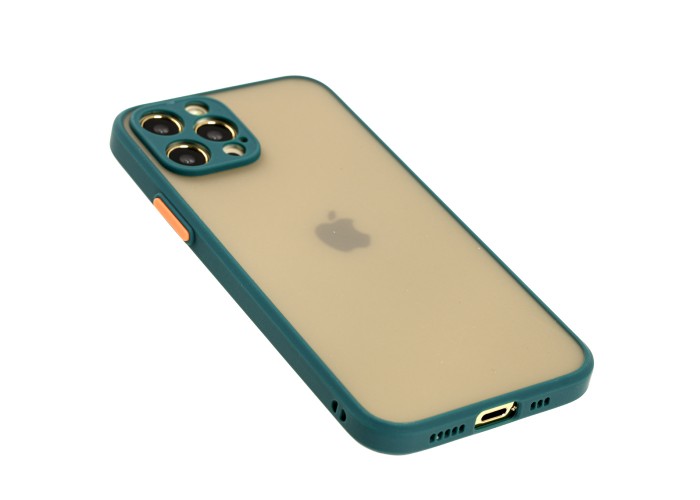 Чехол для iPhone 12 Pro LikGus Totu camera protect оливковый