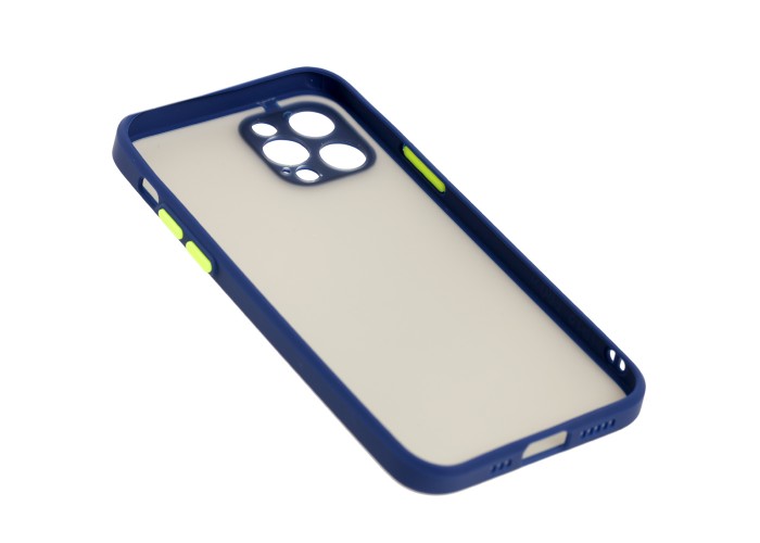 Чехол для iPhone 12 Pro LikGus Totu camera protect синий