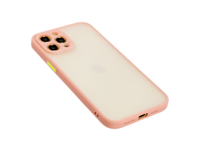 Чехол для iPhone 12 Pro Max LikGus Totu camera protect розовый
