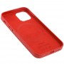 Чехол для iPhone 12 / 12 Pro Leather with MagSafe red