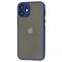 Чехол для iPhone 12 mini LikGus Totu camera protect синий