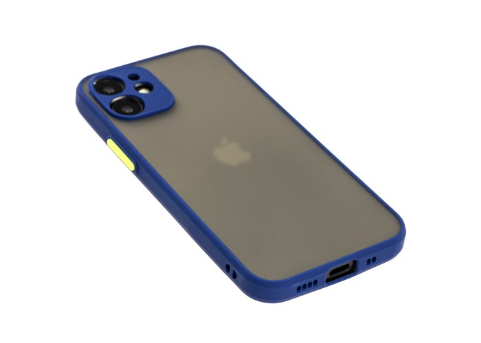 Чехол для iPhone 12 mini LikGus Totu camera protect синий