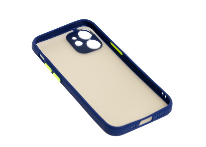 Чехол для iPhone 12 mini LikGus Totu camera protect синий